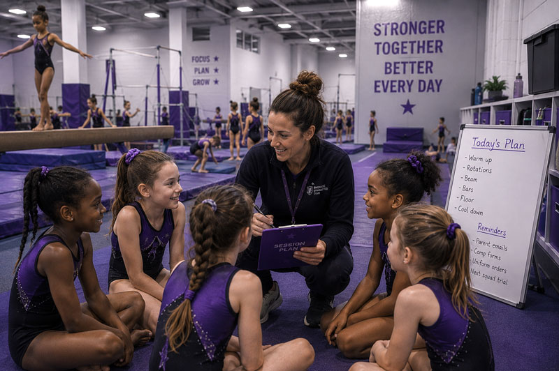 Grow your gymnastics programme without creating pressure